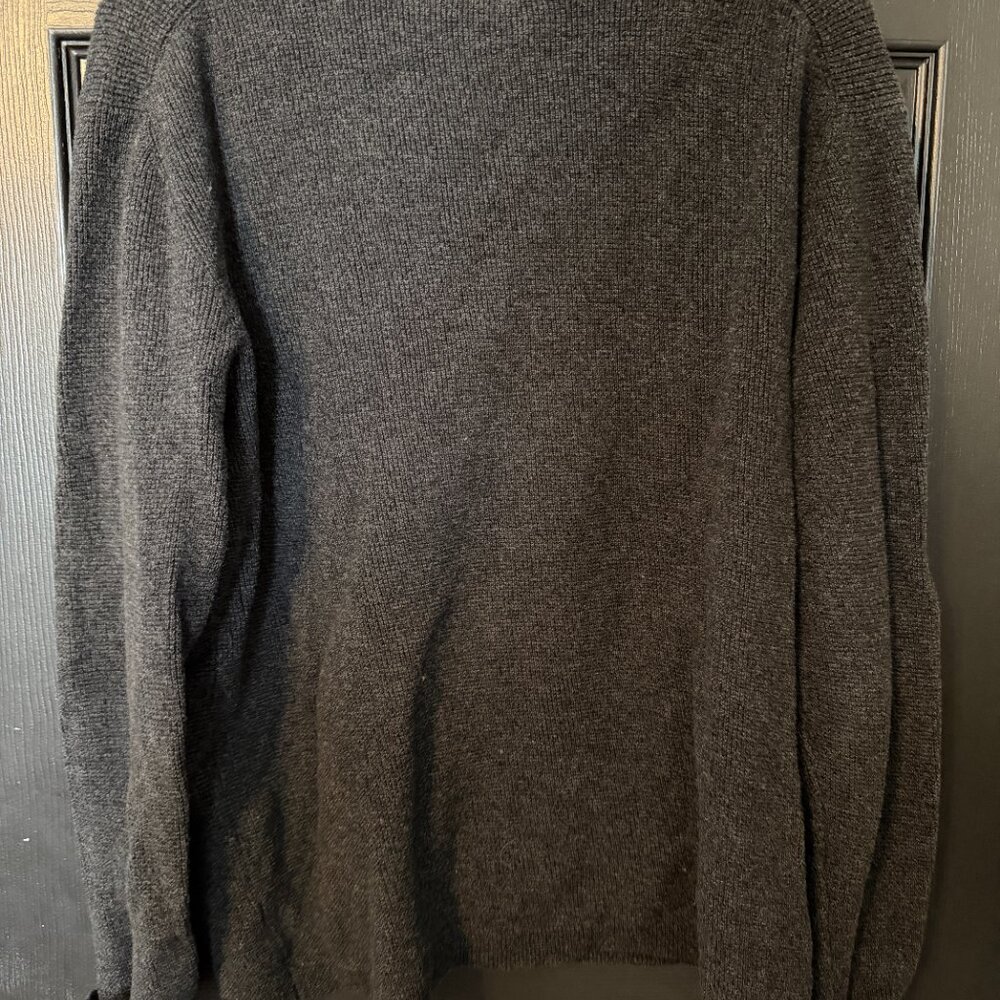 Mens And Now This Brand Lightweight Dark Gray Black Sweater Extra Large - Picture 4 of 4